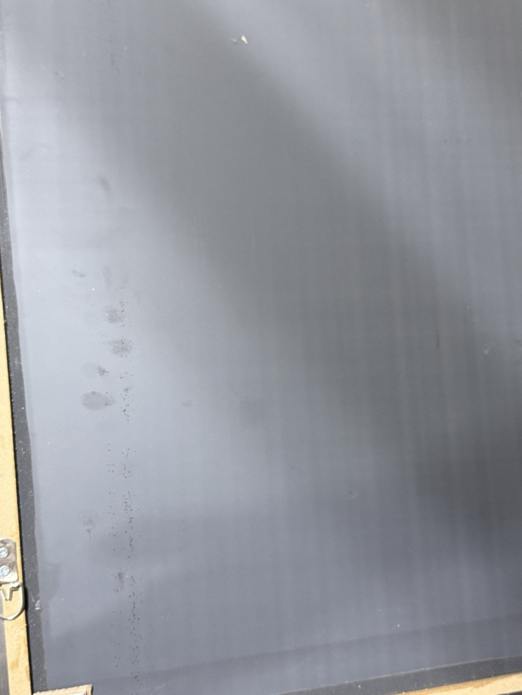 36x24 Modern Wall Mirror Dark Brushed Frame Rectangular Bathroom Vanity Mirror