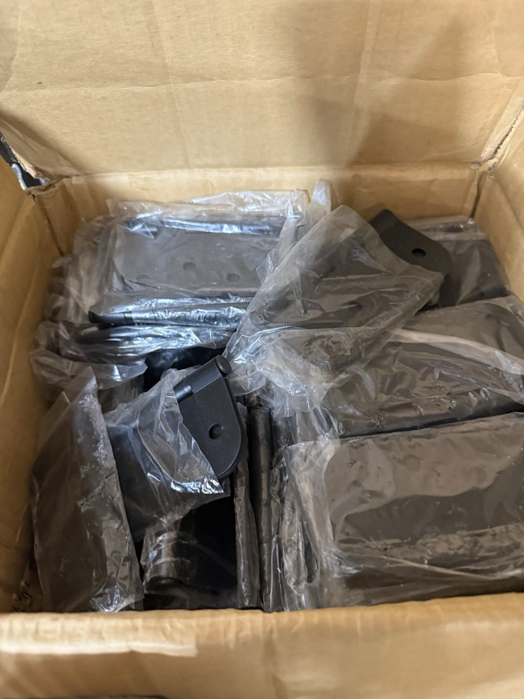 Matte Black Door Hinges Heavy Duty W/ Screws Interior Exterior Door Hinges New