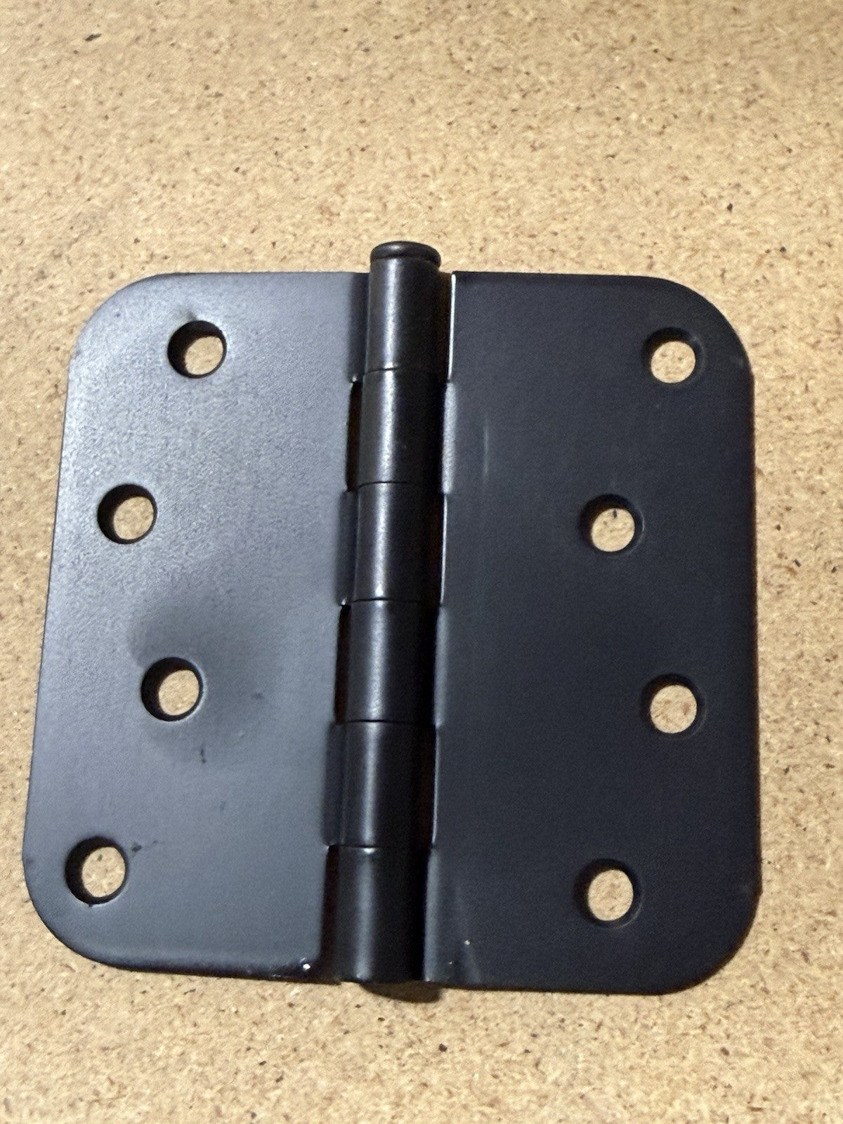 Matte Black Door Hinges Heavy Duty W/ Screws Interior Exterior Door Hinges New