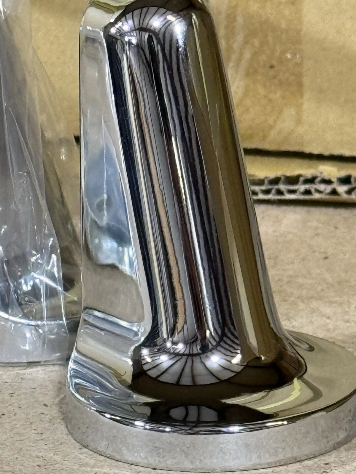 Portman Towel Bar Post Only Chrome US26 Replacement Bathroom Hardware Mount Pair