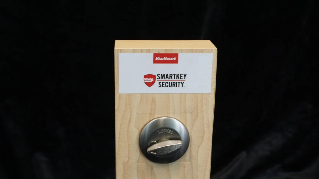 Kwikset Single Cylinder Deadbolt Satin Nickel SmartKey Microban | NEW