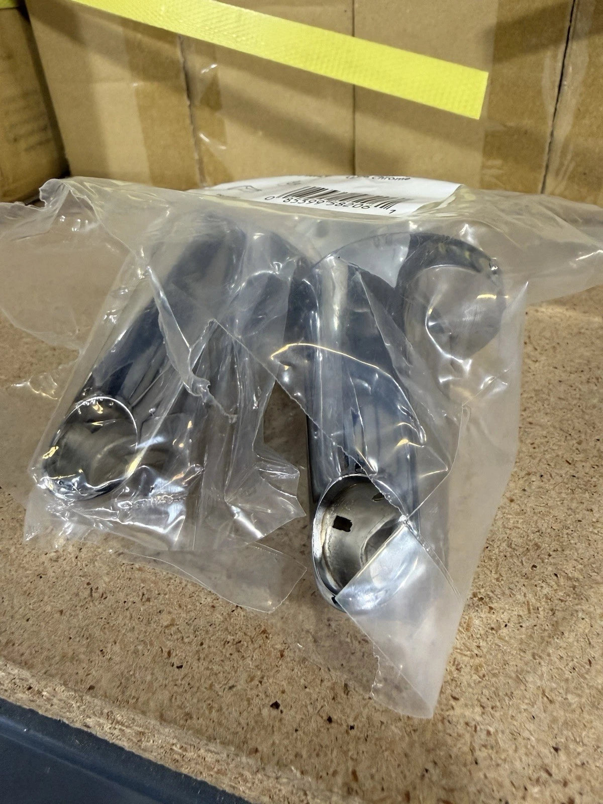 Portman Towel Bar Post Only Chrome US26 Replacement Bathroom Hardware Mount Pair